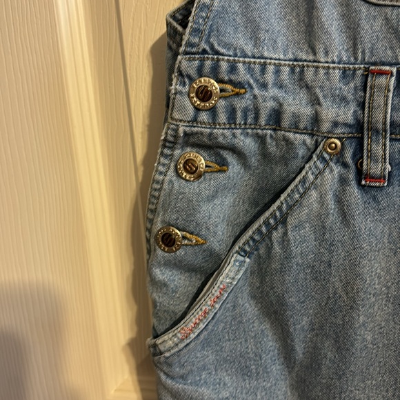 VINTAGE Denim Skortall - Picture 3 of 8